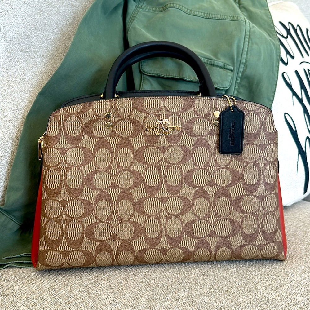 Coach Lillie COLORBLOCK Tote